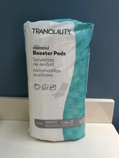 Tranquility Booster Pad 4-1/4 X 15 Inch Flow-Through Pad 25 Ct