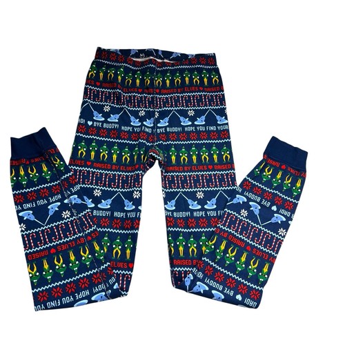 Hanna Andersson Size 150(12) Buddy The Elf Unisex Christmas Pajamas Holiday Elf - Picture 6 of 7