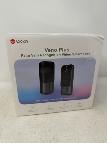 Lockin Veno Plus Smart Lock with 2K 180° Security Camera and Video Doorbell - Picture 5 of 8