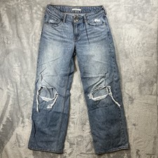 Ladies Levi's Superlow Meduim Wash Size 29 Straight Leg Jeans