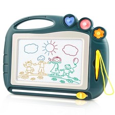 Magnetic Drawing Board, Toddler Toys for Age 1 2 3 Boys Girls, Sketch Pad, Bi...