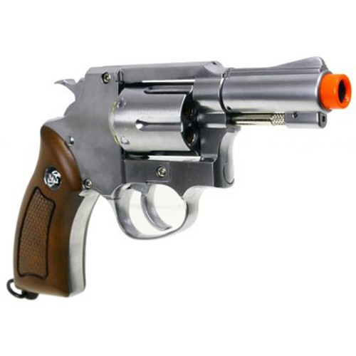 WIN GUN Full Metal M36 Co2 Powered Non-Blowback Airsoft Revolver CNB-731 - Picture 10 of 13