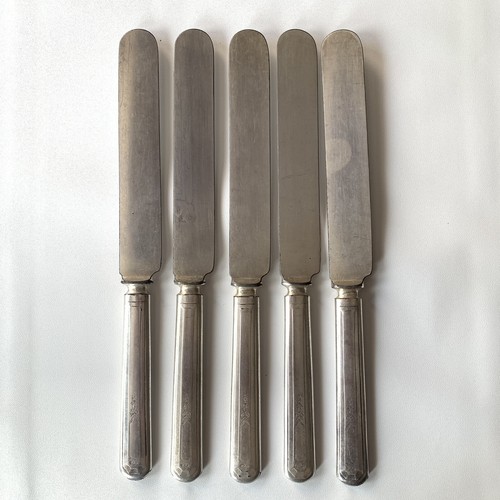 Hampton Silversmiths Red Marble Swirl Plastic Handle Flatware Gothic 17 pc Lot - Picture 7 of 12