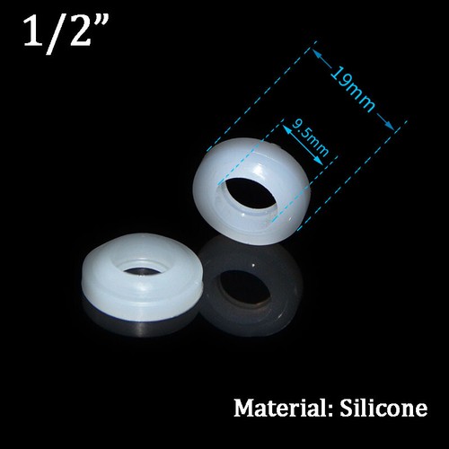 Siebdichtung Silikon Flachdichtung PTFE Dichtung Flachdichtung Nylon Dichtringe - Bild 9 von 22