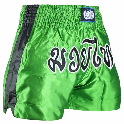 BAY® Thaiboxshorts Muay Thai Box Short Thaiboxen Kickboxhose XXS XS S M L XL XXL - Bild 9 von 11