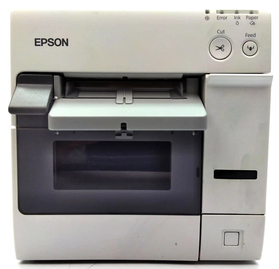 Epson TM-C3400 ColorWorks Barcode Label Printer Inkjet Color TM-C3400-011 - Image 3 of 4
