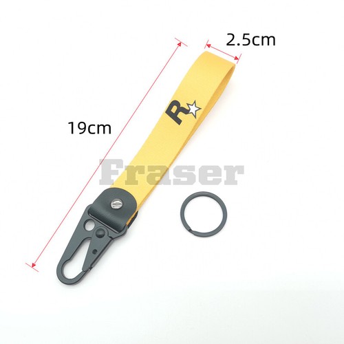 3 options Rockstar GTA 5 Key Strap Lanyard Keyring Auto Motorcycle Embroidery AU - Picture 15 of 21