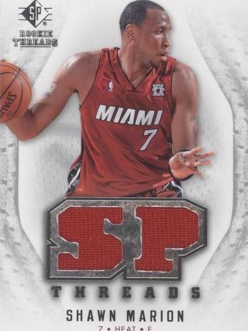 2008-09 SP Rookie Threads - Shawn Marion #T-SM - 1 of 2