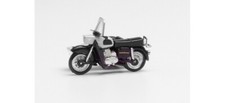 Herpa 053433-006 - 1/87 MZ 250 mit Beiwagen, silber/schwarz - Neu