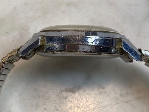 Vintage CARAVELLE Transistorized Watch. 12 Jewels Quartz 12OTC READ - Picture 12 of 13