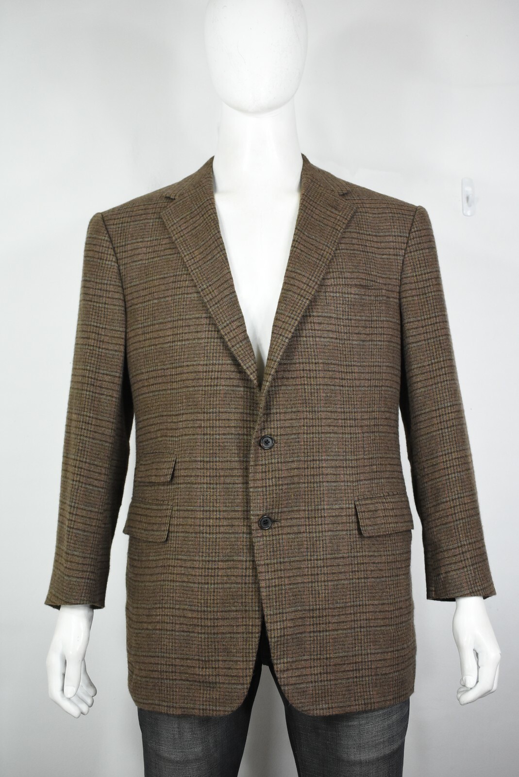 Ralph Lauren lila label cashmere blazer 44 R jacke check plaid braun Ralph Lauren lila label cashmere blazer 44 R jacke check plaid braun