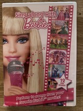 Sing Along With Barbie DVD, Fun! Preowned, Good Condition!