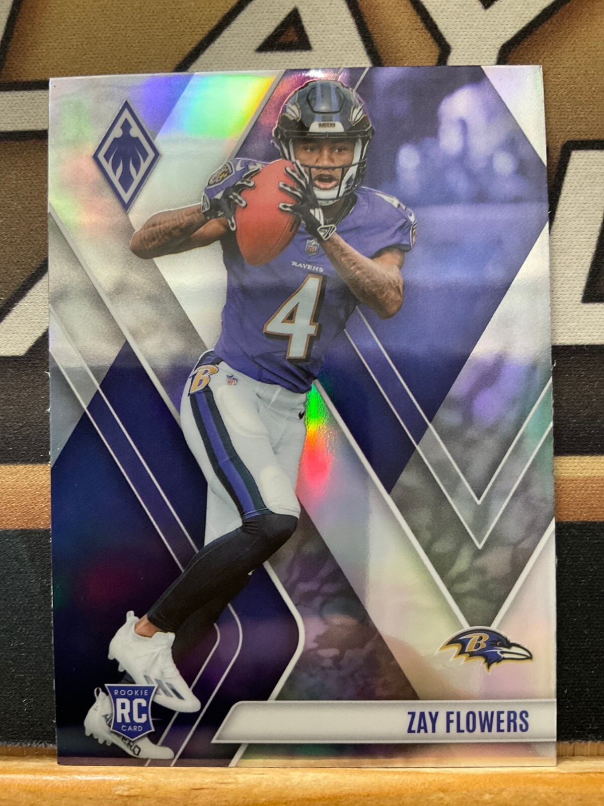 Zay Flowers RC Silver 2023 Panini Phoenix Football Card #108 (MH)