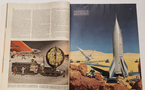 Collier's Magazine April 30 1954 Can We Get To Mars? Wernher Von Braun - Picture 9 of 10