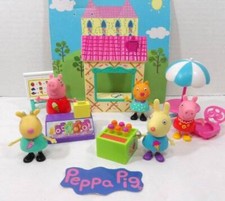  JazWares Peppa Pig Sweet Day Ice Cream Party Playset Gabriella Goat Figure