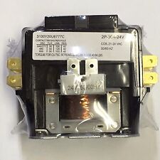 CONTACTOR 30A 30 AMP 2 POLE 24V COIL 21-24 VAC FL 40 RES