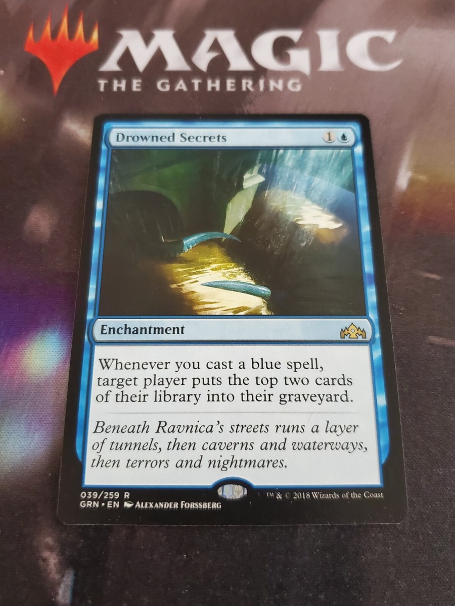 Mtg. Drowned Secrets. Guilds of Ravnica. Lp | eBay