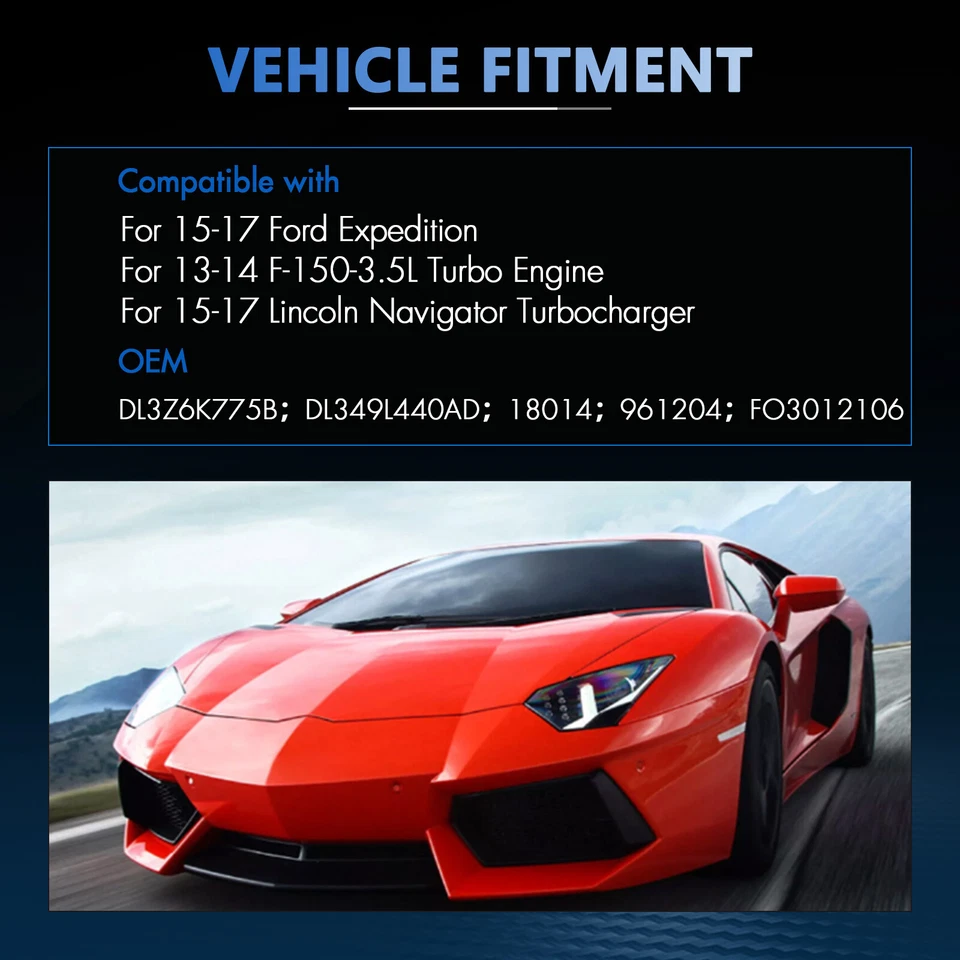 1* Enfriador de aire de carga intercooler para Ford Expedition Lincoln Navigator 2015-2017 Foto 2 de 4