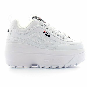 zapatillas fila blancas para mujer