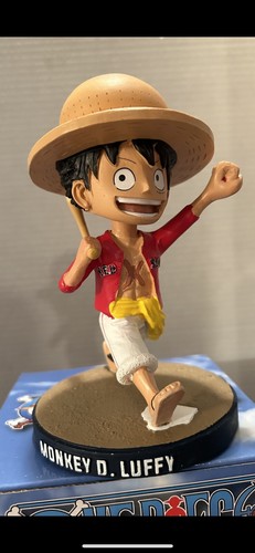 Monkey D Luffy Boston Red Sox Bobblehead SGA 25th One Piece Sold Out NIB MIB New - Picture 3 of 5