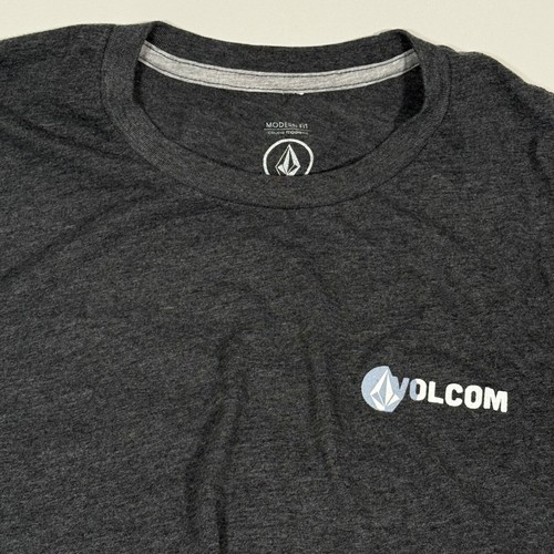 Volcom Stone Men´s Large T-Shirt Gray Heather Vintage - Picture 1 of 12