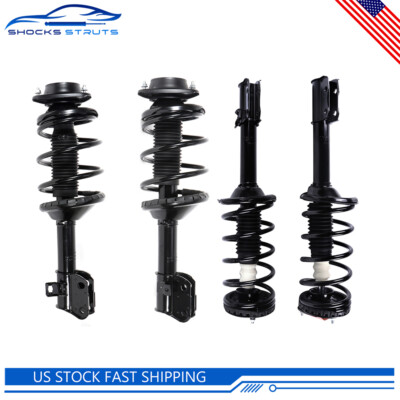 For 1998 1999 2000 2001 2002 Subaru Forester Front Rear Complete Struts Springs