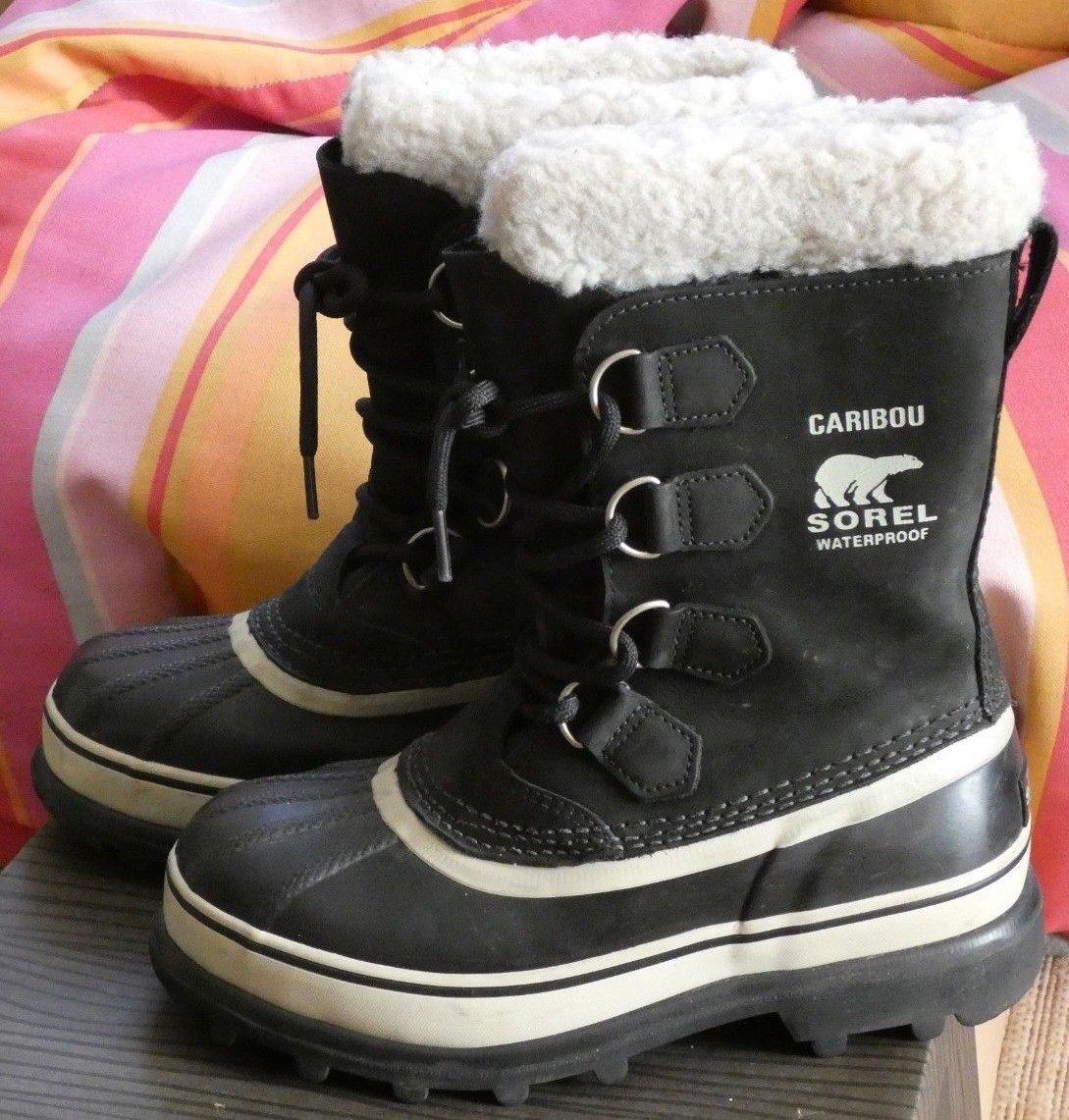 Bottes Sorel caribou 37 Noir caribou Sorel femme 99a56d Bottes Sorel caribou 37 Noir caribou Sorel femme 99a56d