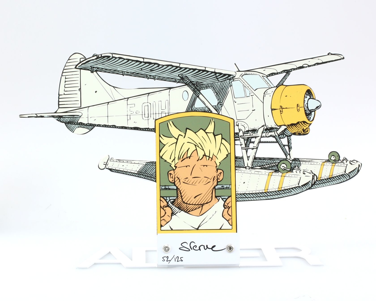 Figurine métal Adler L'avion d'Adler Figurine métal Adler L'avion d'Adler