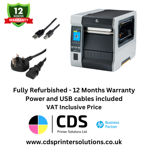 Zebra ZT620 300DPI D/T & T/T Industrial Label Printer - Wireless & Wired LAN/USB - Picture 1 of 6