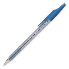 Pilot The Better Ball Point Pen 1.0mm Med Point Blue Capped Office School Home