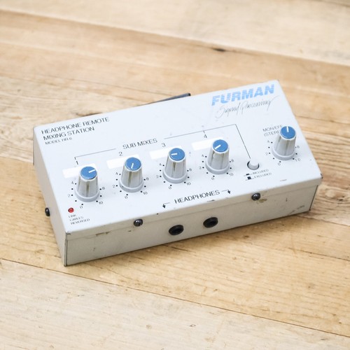 Furman HR-6 (HR6) Personal Headphone Mixing Station with Mount Monitor U257055