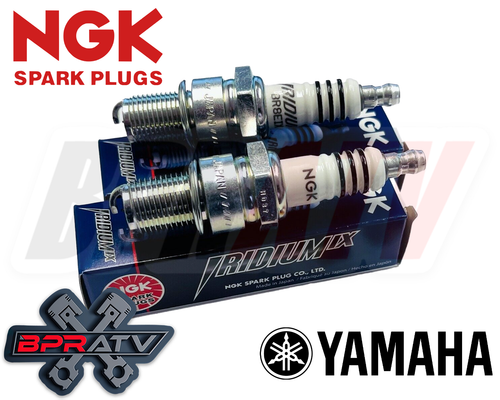 Pair 2 NGK Laser Iridium 5044 Spark Plugs BR8EIX Yamaha Banshee 350 Blaster 200 - Bild 1 von 11