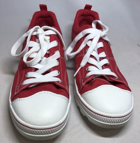 Skechers Roadies Women's 9 True Roots Sneakers Shoes 90s Y2K Red Chunky WORN 1ce - Picture 2 of 6