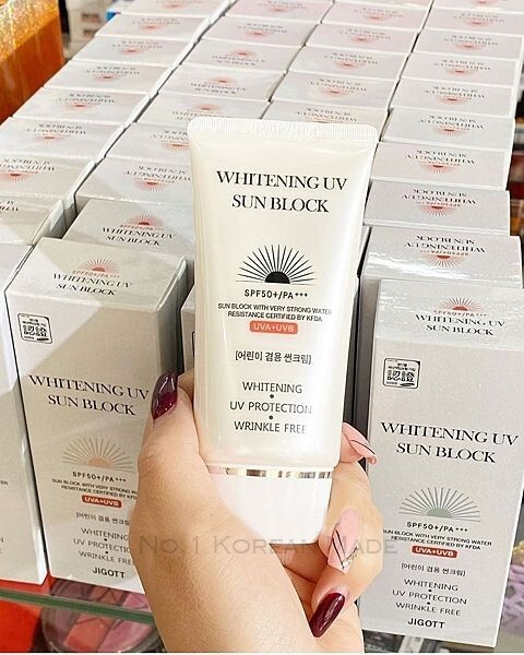 JIGOTT] Whitening UV Protection Sun Block Cream SPF50+ PA +++