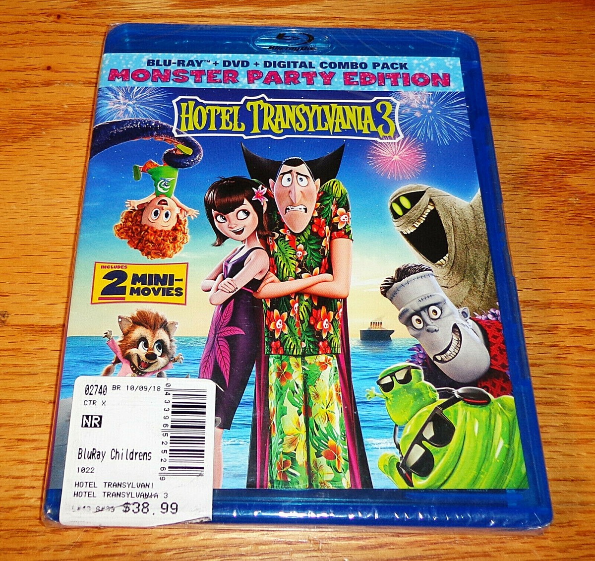 Hotel Transylvania 3: Summer Vacation (Blu-ray + DVD + Digital