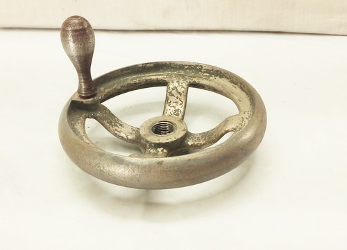Vintage Walker Turner Driver Line 8" sega da tavolo manovella maniglia volantino HH4 1/2" foro - Foto 5 di 12