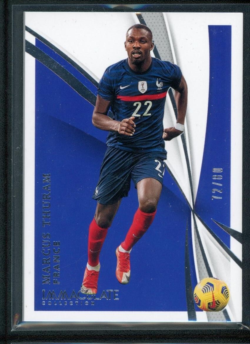 2021 MARCUS THURAM 72/80 PANINI IMMACULATE COLLECTION