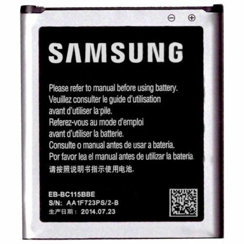 Pila Original SAMSUNG para Galaxy K S5 Zoom EB-BC115BBE SM-C115 Nuevo - Imagen 1 de 1