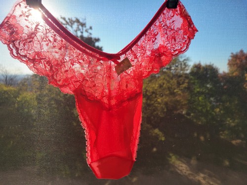 NWT Vintage KAYSER Nylon Lace Bikini Panties Size 7 RARE - Picture 3 of 6