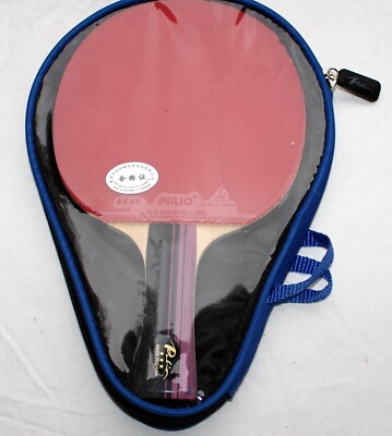 Palio 3Star Carbon Table Tennis Bat with Free Case, New  AUD