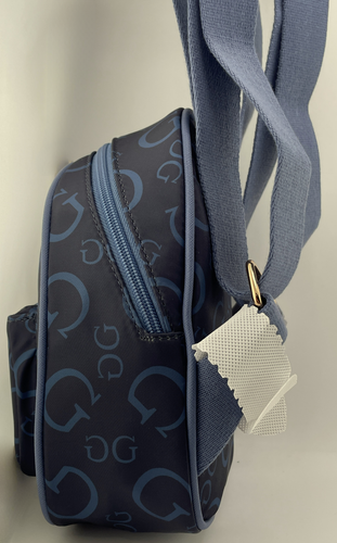 GUESS Pearlman LOGO BACKPACK BAG HANDBAG Blue AUTHENTIC • BRAND NEW WITH TAGS - Picture 17 of 18