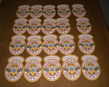20 NEW CASTLE BROWN ALE BEER COASTERS - VINTAGE