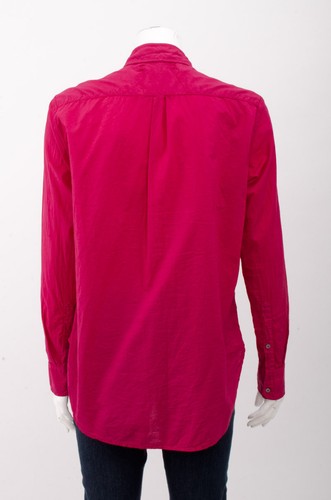 dichtgeknoopt shirt Beau Xirena katoenen Magenta Heet roze tuniek collier Top Xs 88SYwr