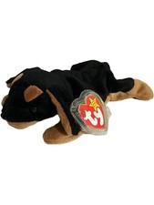 Doby The Doberman Pinscher Dog Ty Beanie Baby Style 4110. Rare HTF W/tags Plush