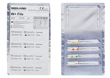 Dental W+ Gold RECIPROCATING files Yellow, Red, Green, White 4/Pk 21mm ENDO