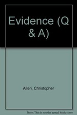 Evidence (Question & Answers) By Salzedy, Christopher Allen