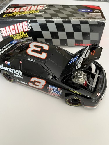 #3 DALE EARNHARDT 1995 CAR, 1:24 ACTION RARE BANK LIMITED EDITION