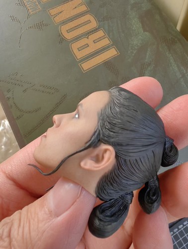 Head Sculpt Figure 1/6 Rey and BB-8 HT MMS337 Hottoys Star Wars The Fore Awakens - Picture 2 of 3