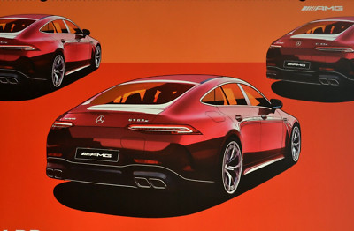 MERCEDES AMG GT 63 S E PERFORMANCE SE Art of Performance Poster  Limited Edition