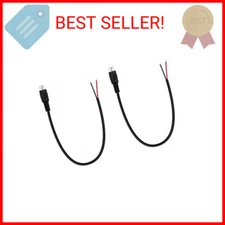 Fancasee 2 Pack Speaker Wire RCA Female Plug Jack Connector Adapter to Bare Wire